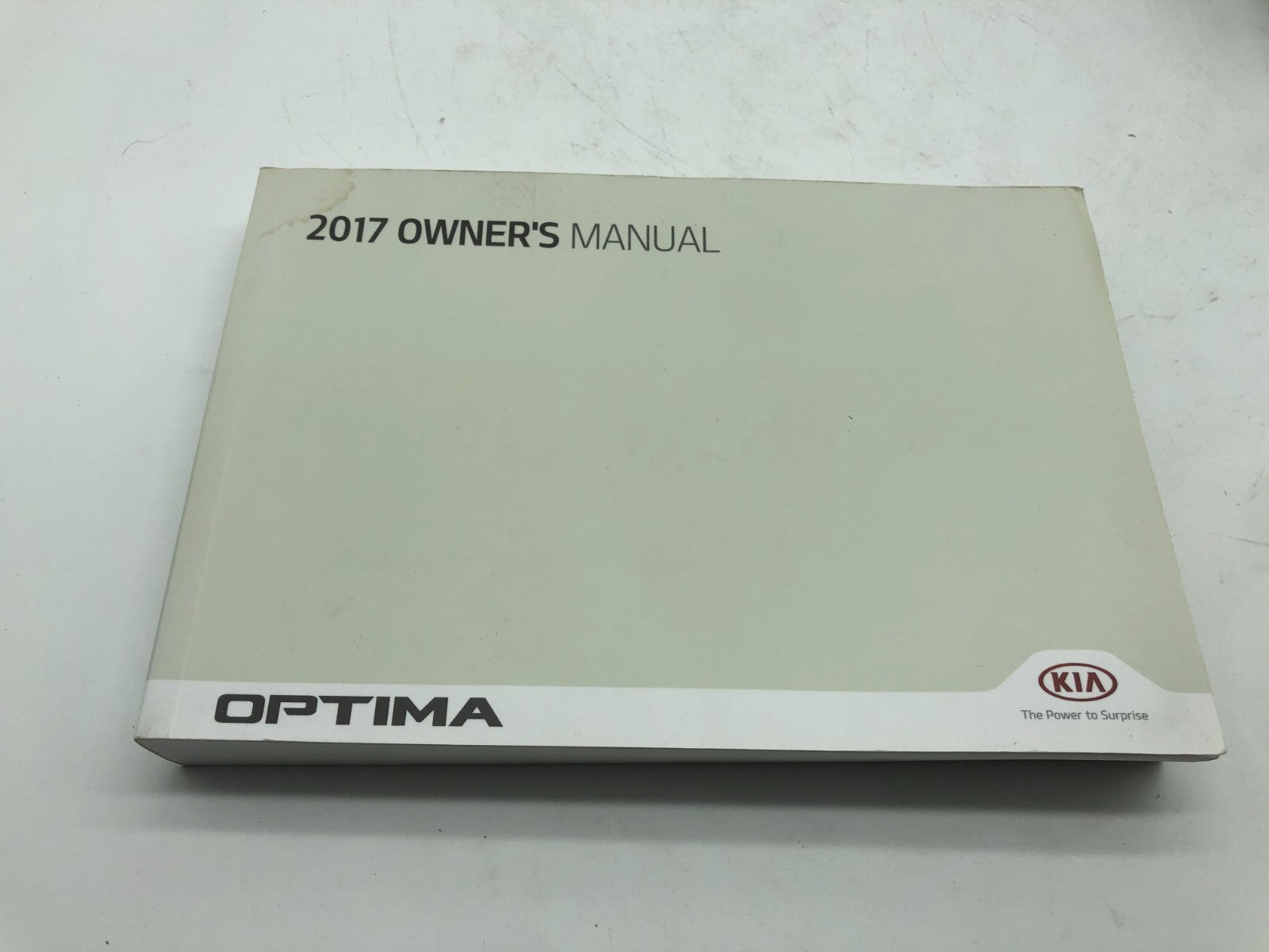 2017 Kia Optima Owners Manual Set with Case OEM D03B06006