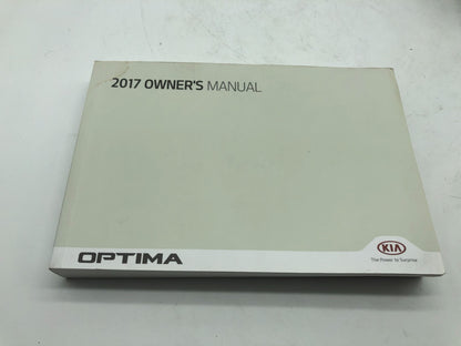 2017 Kia Optima Owners Manual Set with Case OEM D03B06006