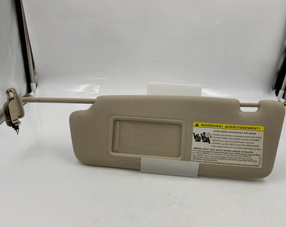 2009-2012 Audi A4 Driver Sun Visor Sunvisor Gray Illumination OEM C04B48016