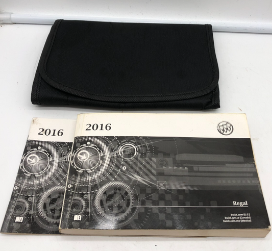 2016 Buick Regal Owners Manual Set with Case OEM R01B50011