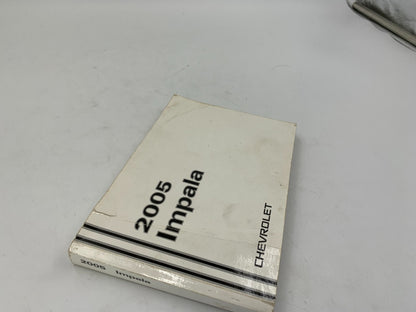 2005 Chevrolet Impala Owners Manual OEM C02B46026