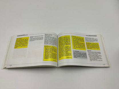 2011 Hyundai Sonata Hybrid Owners Manual with Leather Case OEM B02B38084