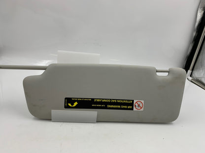 2009-2012 Audi A4 Passenger Sun Visor Gray Illuminated OEM B01B53008