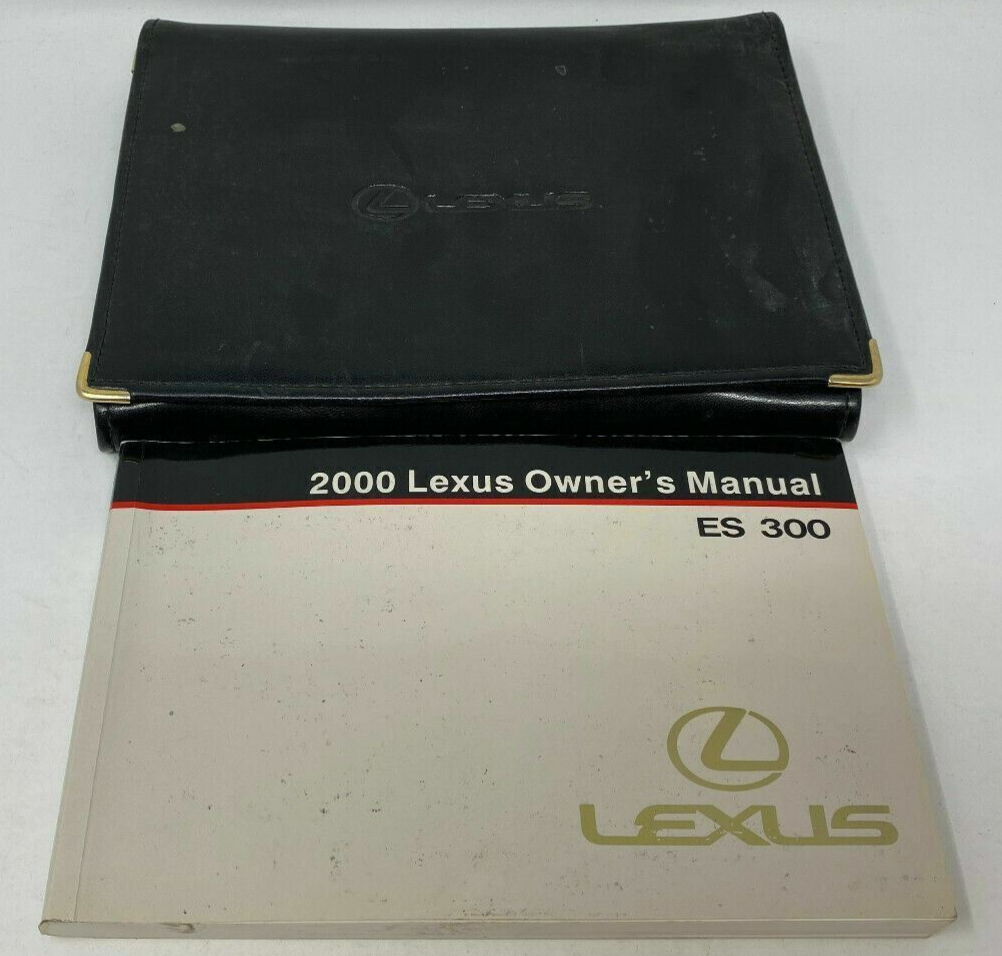 2000 Lexus ES200 ES 200 Owners Manual with Case OEM