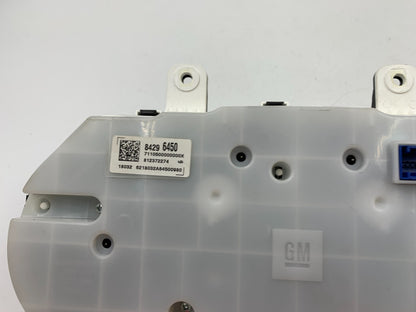 2017-2018 Chevrolet Malibu Speedometer Instrument Cluster 21981 Miles D01B30085