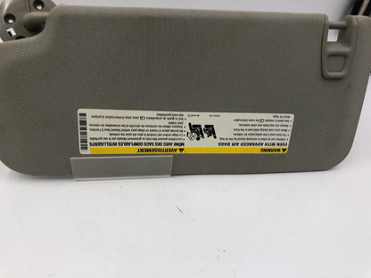 2013-2015 Chevrolet Trax Passenger Sun Visor Gray Illuminated OEM C03B17020