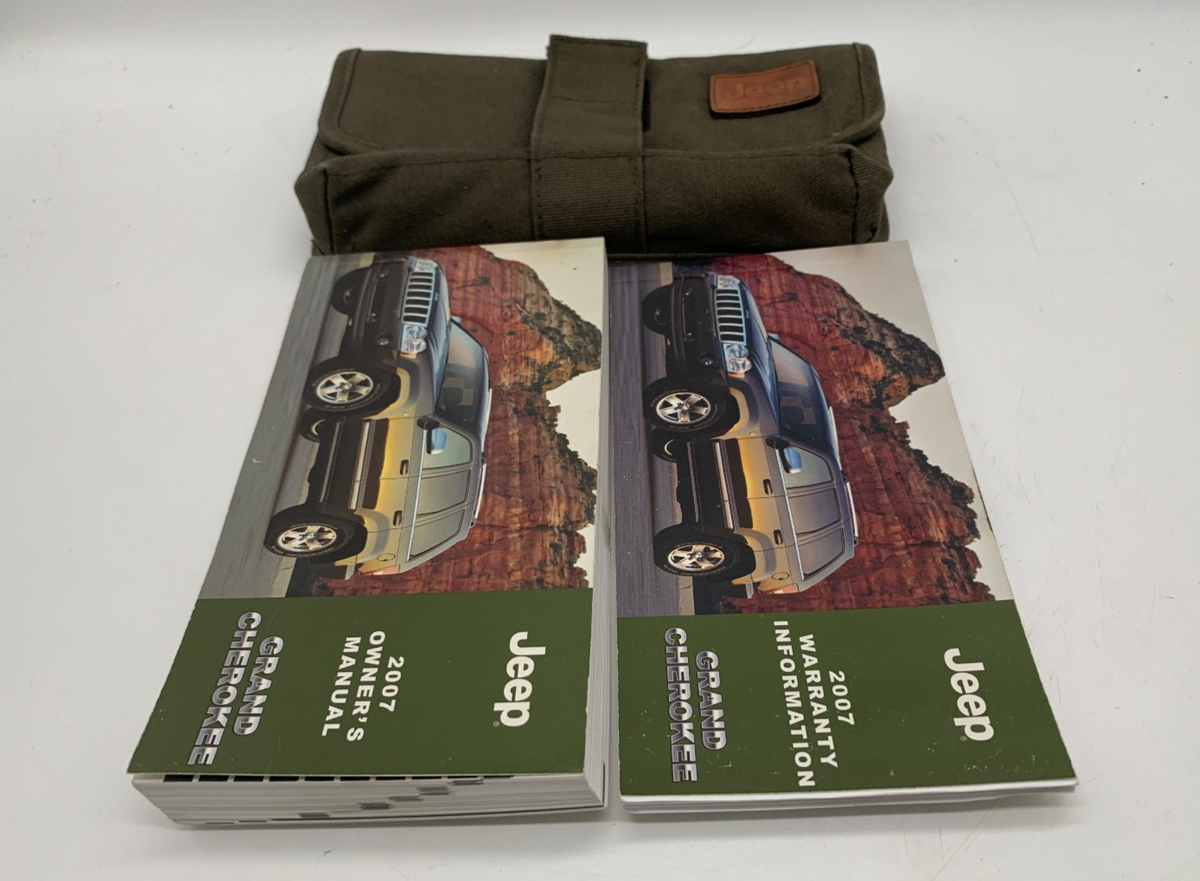 2007 Jeep Grand Cherokee Owners Manual Set OEM R01B12040