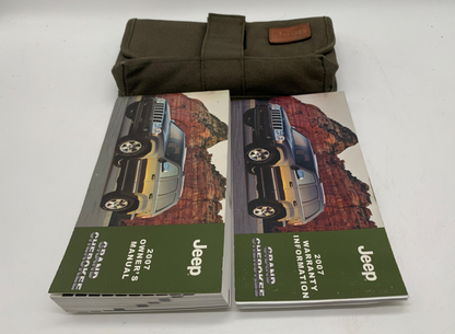 2007 Jeep Grand Cherokee Owners Manual Set OEM R01B12040