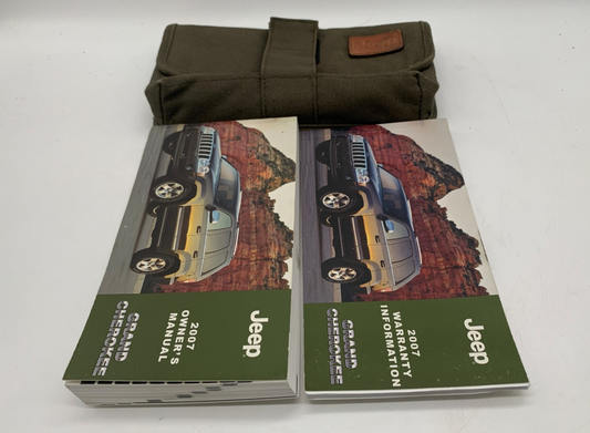 2007 Jeep Grand Cherokee Owners Manual Set OEM R01B12040