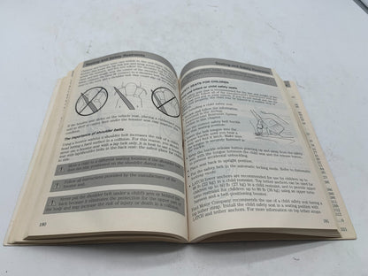 2008 Ford Taurus Owners Manual OEM A03B07008