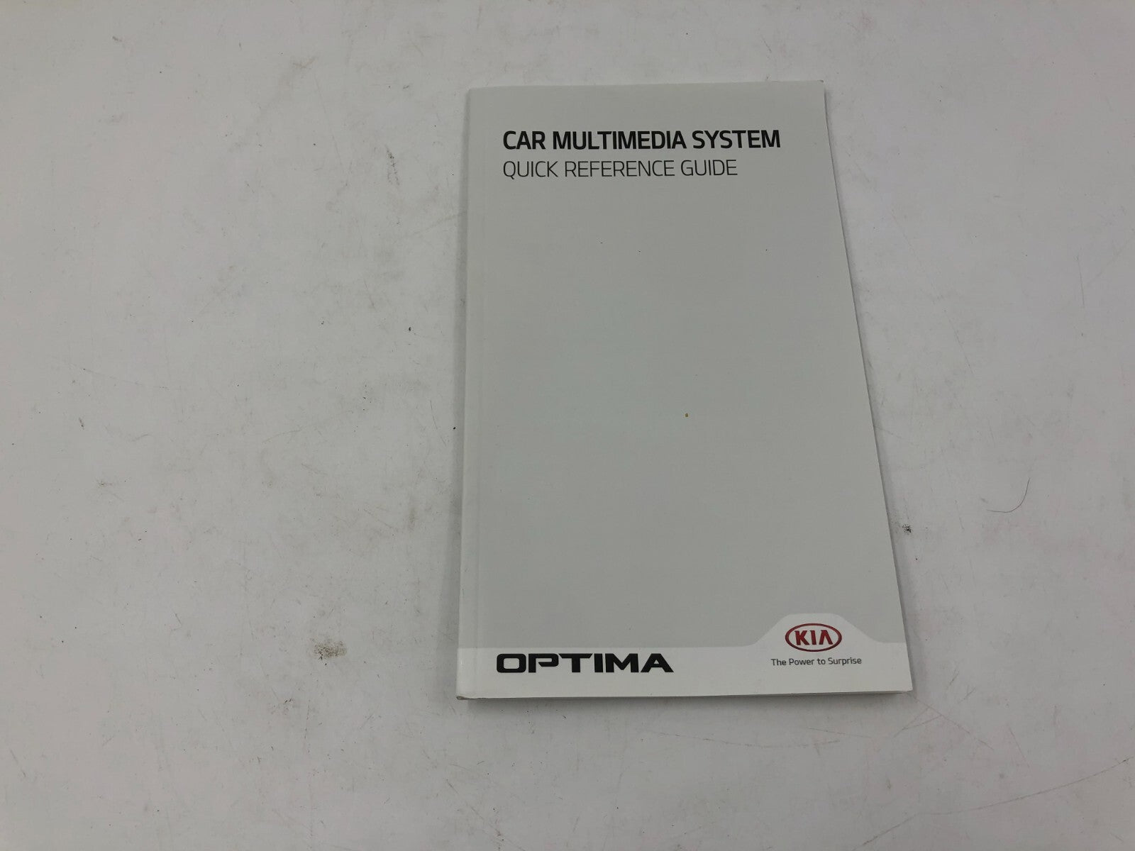 2018 Kia Optima Owners Manual Set with Case OEM A04B05008