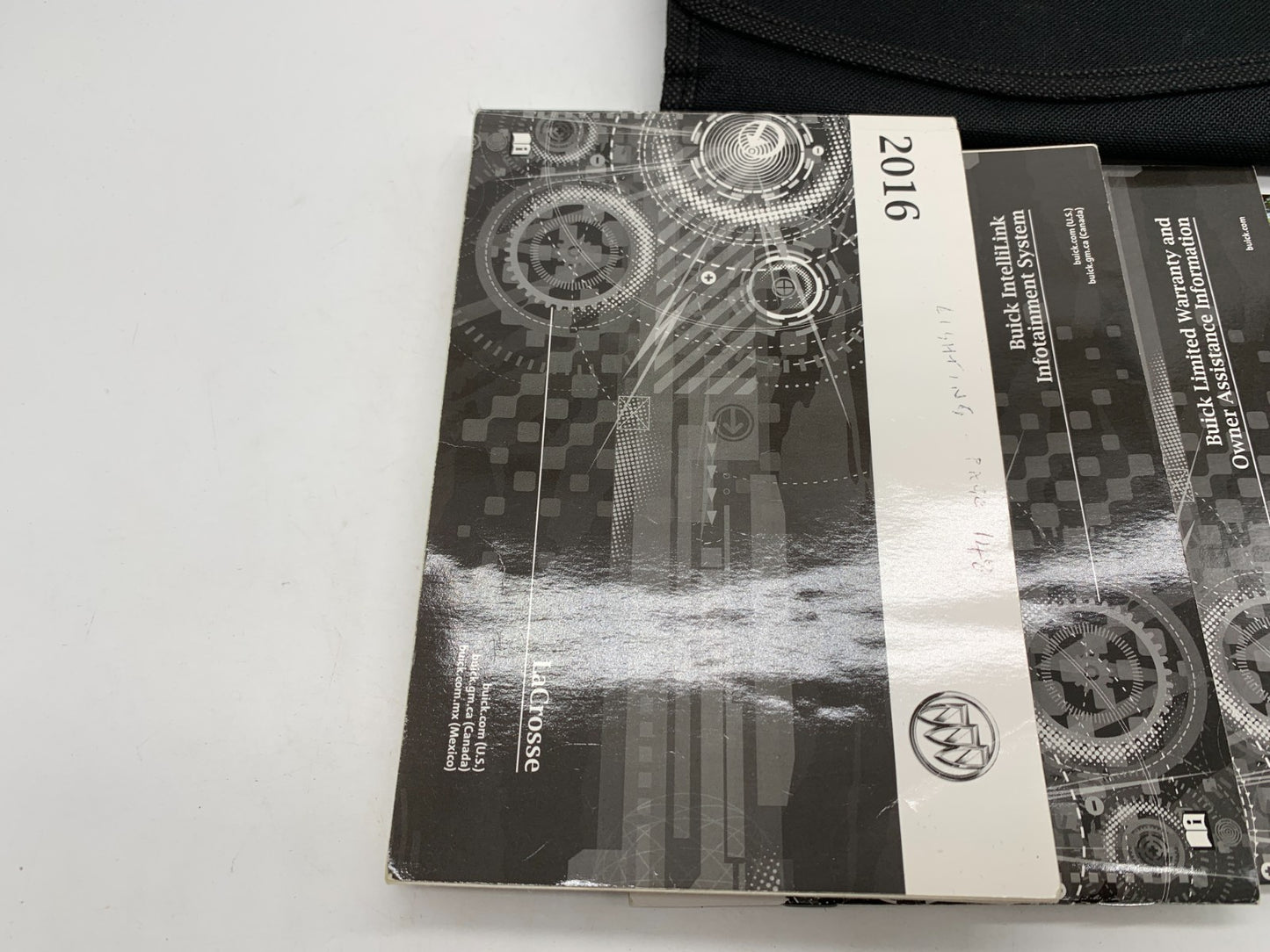 2016 Buick Lacrosse Owners Manual Set with Case OEM