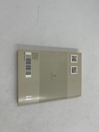 2013 Lincoln MKZ Owners Manual Set with Case OEM R01B09007