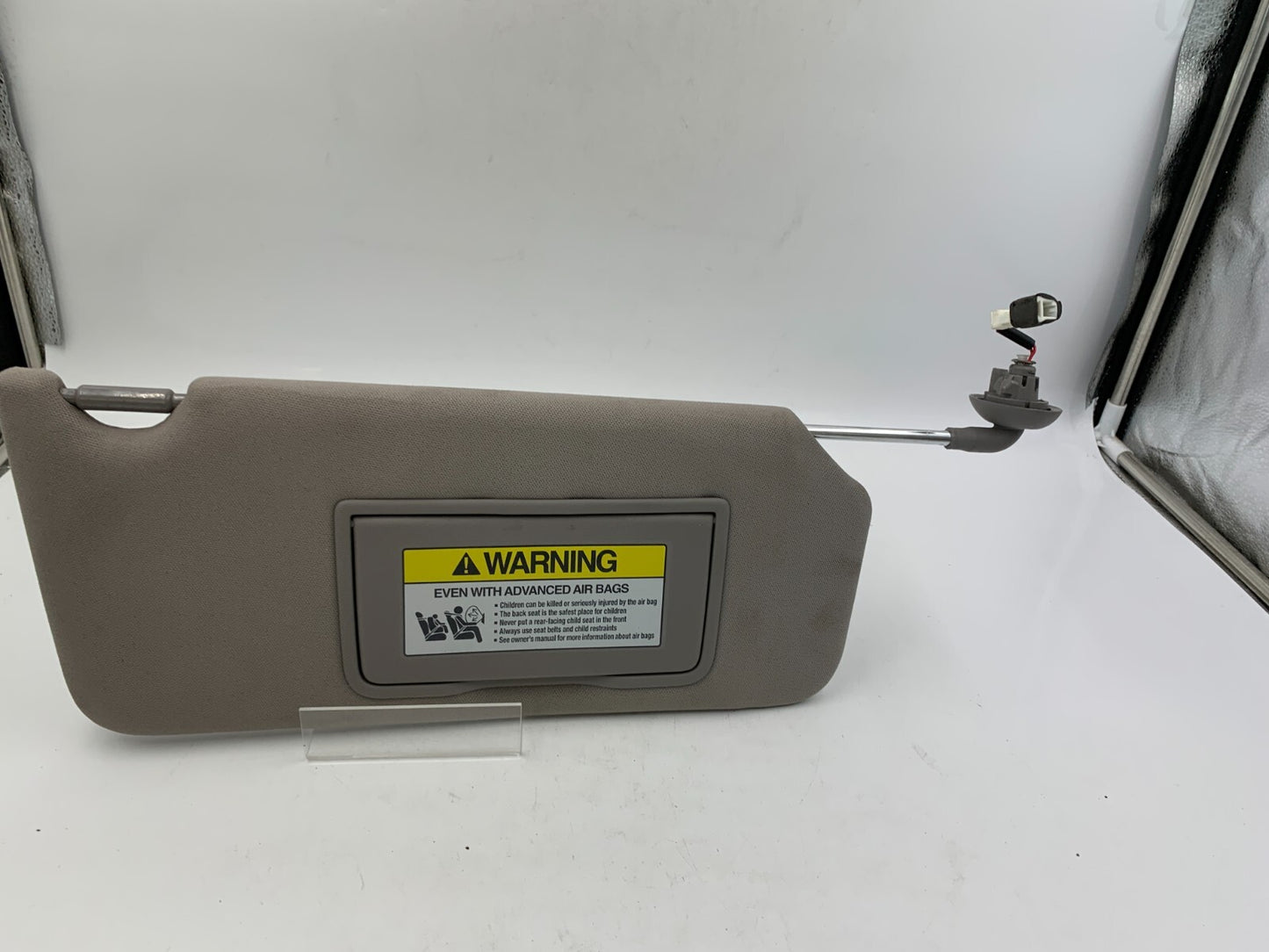 2008-2009 Honda Accord Passenger Sunvisor Gray Illumination OEM C04B03001