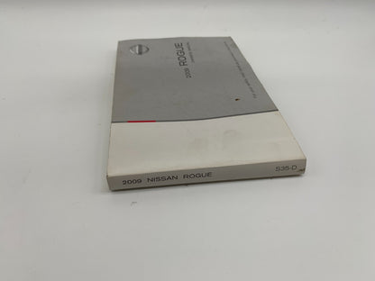 2009 Nissan Rogue Owners Manual OEM B02B09090
