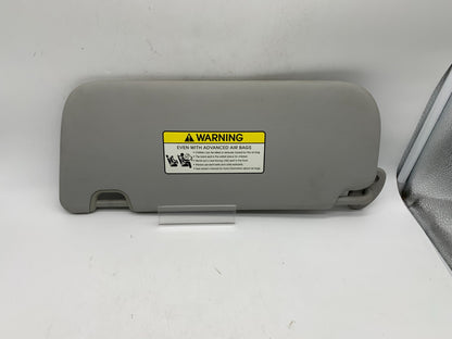 2014-2019 Kia Soul Passenger Sun Visor Illuminated Gray OEM A04B42007