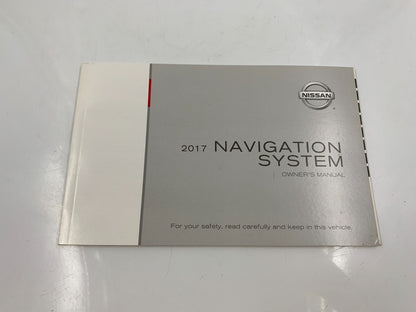 2017 Nissan NV200 Compact Cargo Owners Manual Set with Case OEM C03B04042