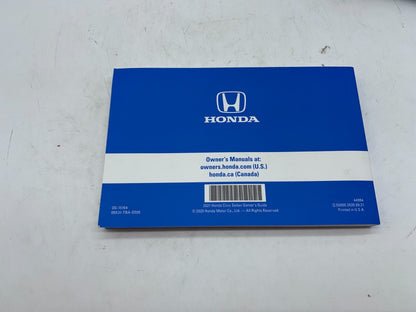 2021 Honda Civic Sedan Owners Manual Set with Case OEM B03B35003