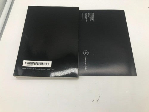 2016 Mercedes-Benz CLA-Class Owners Manual Set with Case OEM R01B07005