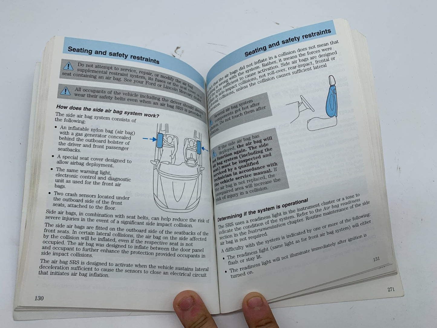 2002 Lincoln Navigator Owners Manual Guide OEM C02B33003
