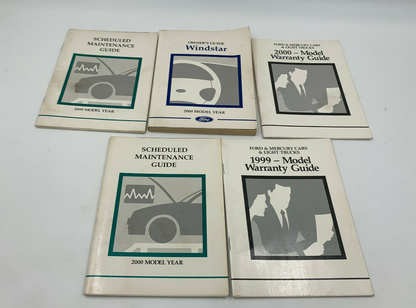 2000 Ford Windstar Owners Manual Set OEM D02B57003
