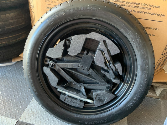 2009-2013 Subaru Forester 17" Spare Tire with Jack Kit Compact Donut T155/70D17