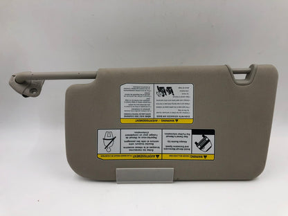 2014-2017 Nissan Rogue Passenger Sun Visor Gray Illuminated OEM C03B09085