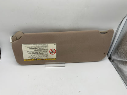 2004 Toyota Sienna Passenger Sun Visor Tan Illumination OEM A04B42002
