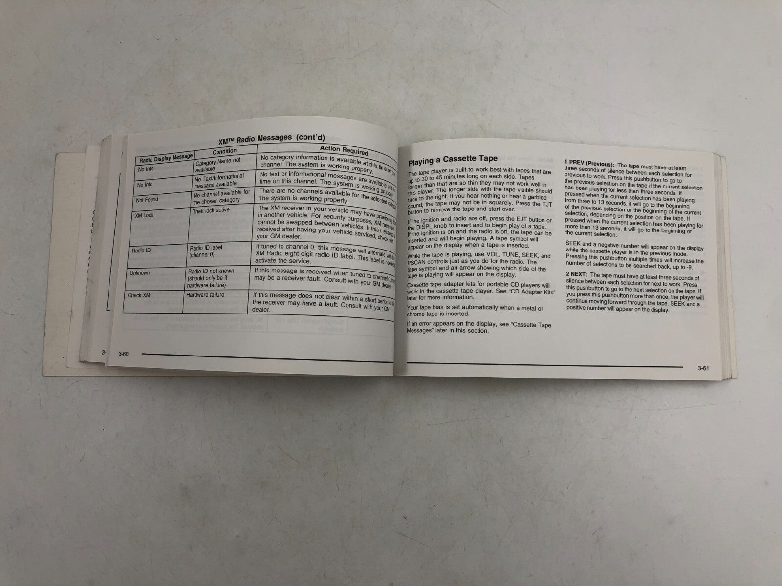 2005 Chevrolet Impala Owners Manual OEM B03B48025