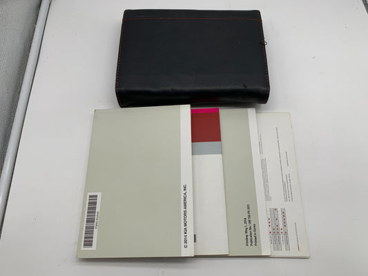 2015 Kia Cadenza Owners Manual Set with Case OEM B02B40047