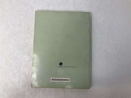 2007 Mercury Milan Owners Manual OEM B04B03050