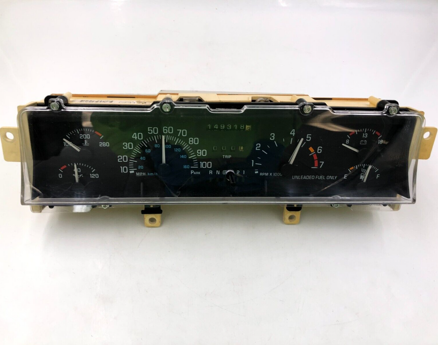 2000-2002 Saturn L Series Speedometer Instrument Cluster 102,473 Miles A02B10022