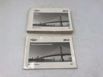 2013 Chevrolet Cruze Owners Manual Set OEM A02B18024