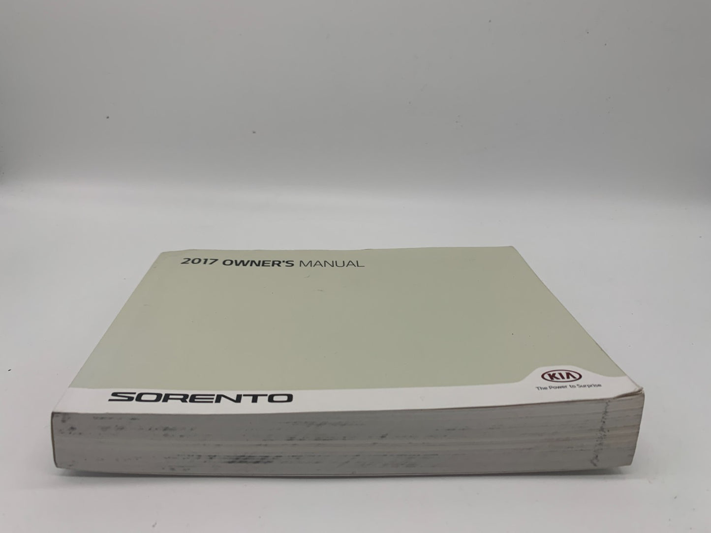 2017 Kia Sorento Owners Manual Set with Case OEM R01B05026
