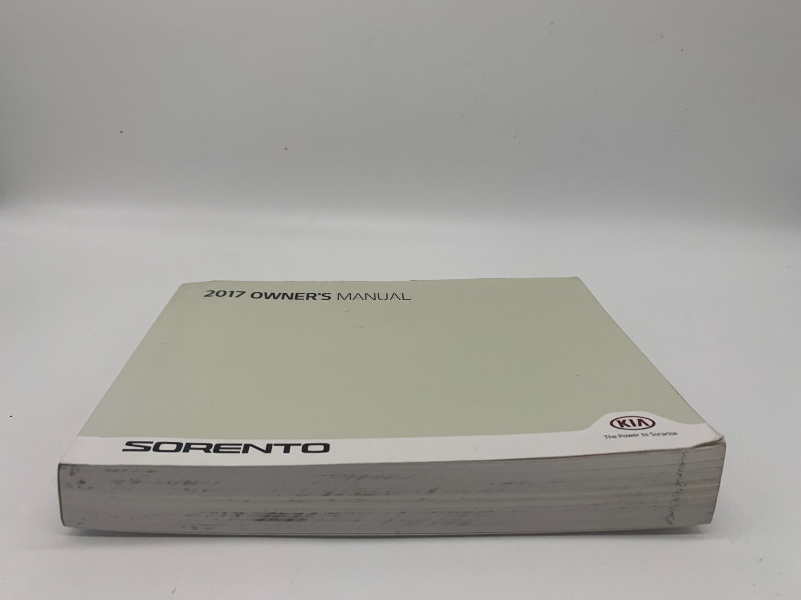 2017 Kia Sorento Owners Manual Set with Case OEM R01B05026