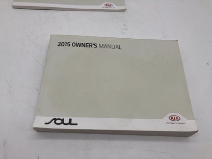 2015 Kia Soul Owners Manual Set OEM D03B61009