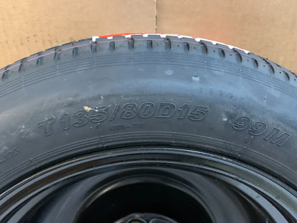 2013-2015 Acura ILX 15" Spare Tire Wheel Compact Donut T135/80D15