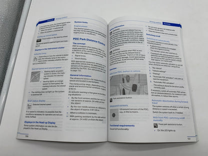 2017 BMW 3 Series Owners Manual Set with Case OEM R01B04008