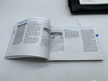 2017 Hyundai Sonata Owners Manual Set with Case OEM D02B09036