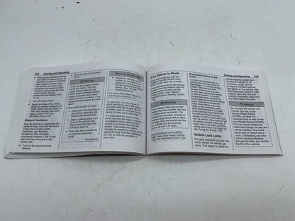 2018 Chevy Traverse Owners Manual OEM B03B51019