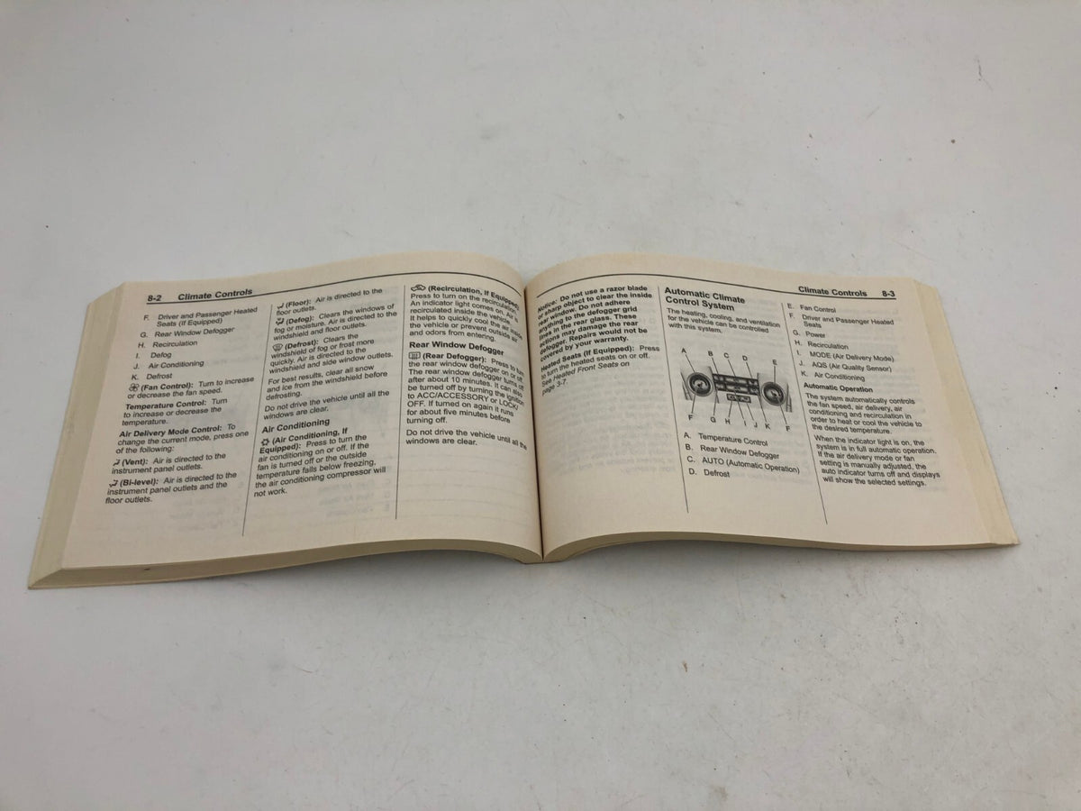 2011 Chevrolet Cruze Owners Manual OEM D02B23023