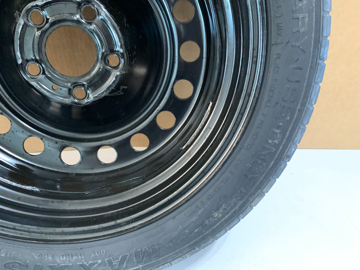 2015-2017 Chrysler 200 17" Spare Tire with Jack Kit Compact Donut T145/70R17