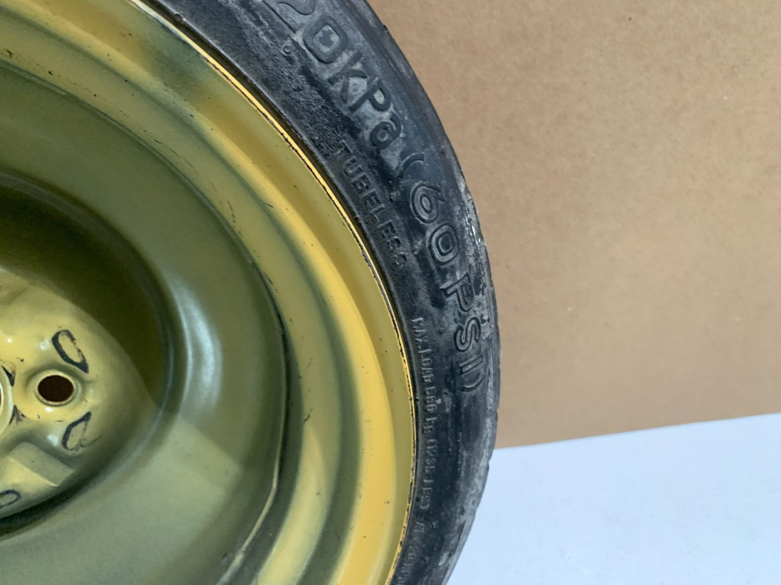 2011-2014 Mazda 2 Mazda2 14" Spare Tire Compact Donut T115/70D14