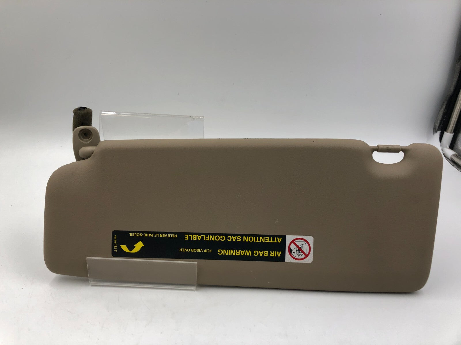 2003-2009 Audi A4 Passenger Sun Visor Brown Illuminated OEM B01B02003