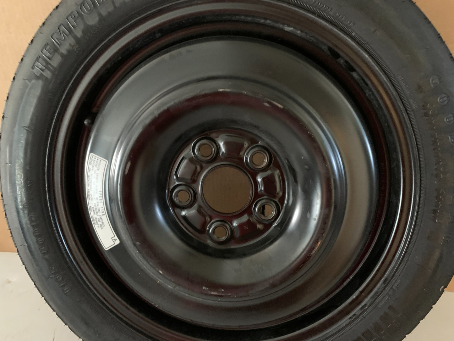 2005-2010 Honda Odyssey 17" Spare Tire Compact Donut T135/80D17 OEM Wheel