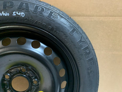 2004-2011 Volvo S40 S 40 16" Spare Tire with Jack Kit Compact Donut T125/85R16