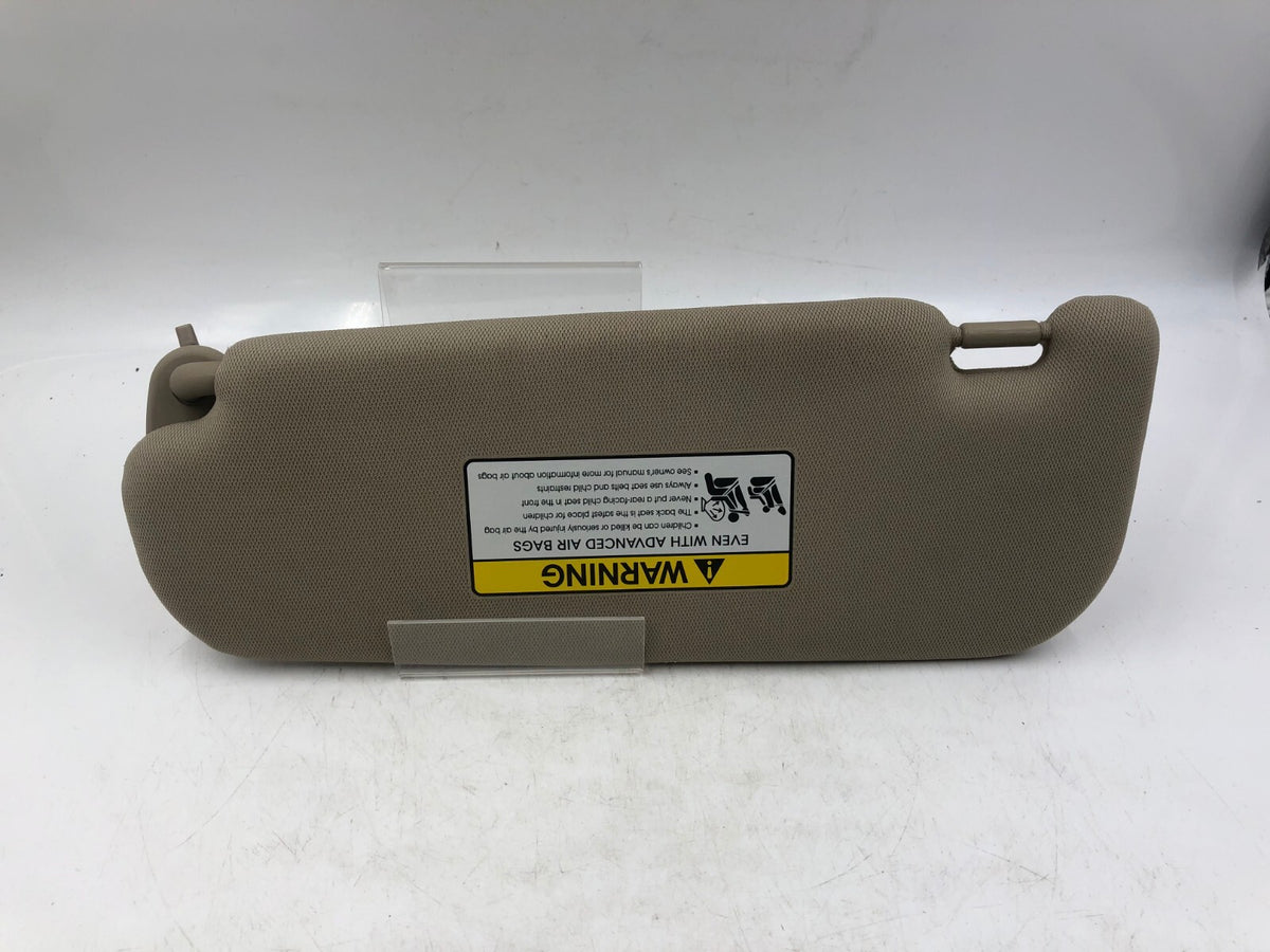 2011-2016 Kia Optima Passenger Sun Visor Gray Illuminated OEM B02B14043