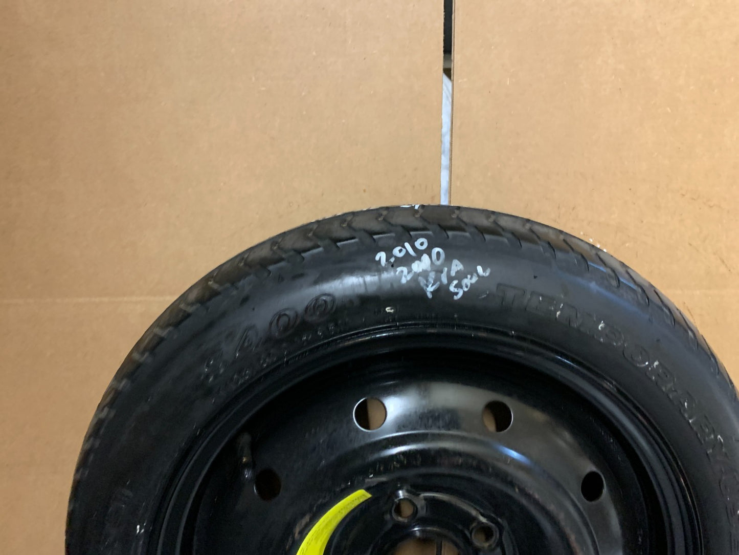 2010-2013 Kia Soul Spare Tire 15" Compact Donut T125/80D15