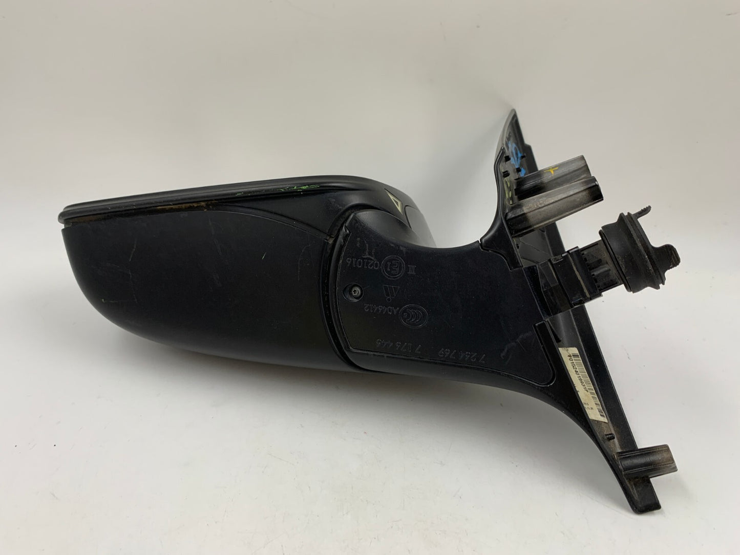 2009-2012 BMW 750i Driver Side View Power Door Mirror Black OEM D01B18075