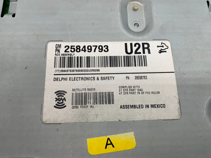 2008-2010 Cadillac CTS AM FM CD Player Radio Receiver OEM A04B55003